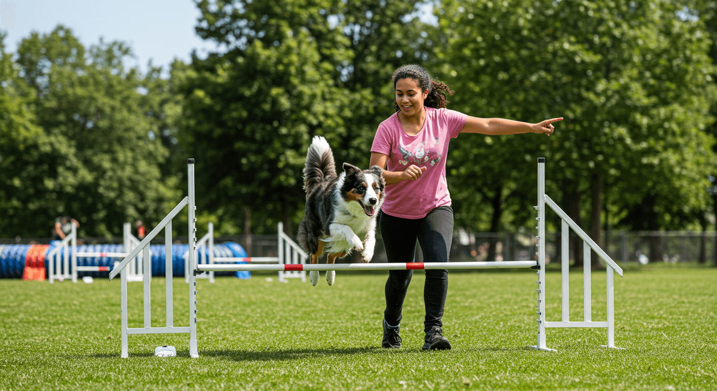 Professional Dog Agility Course
