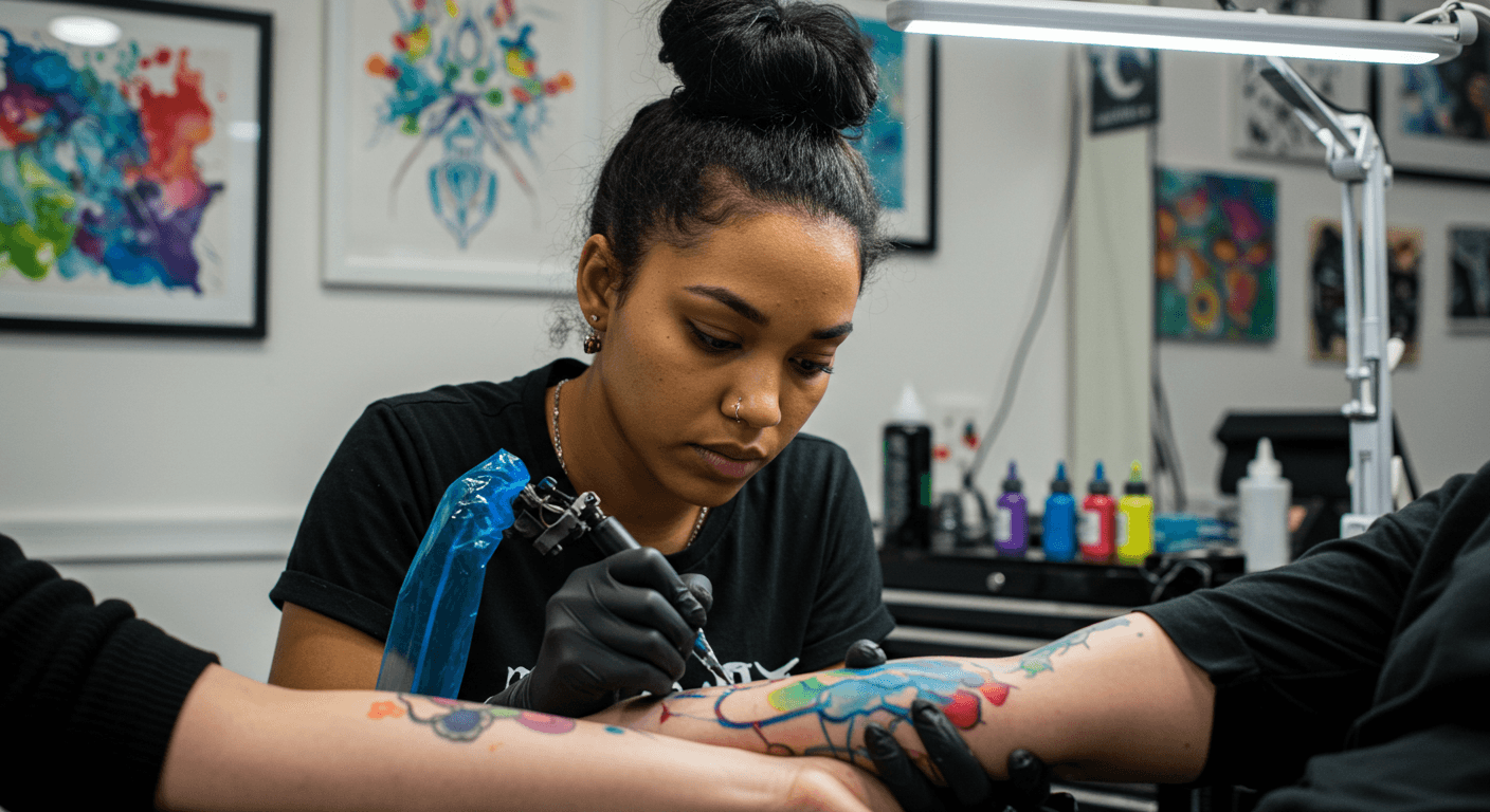 Curso de Tatuador de Estilo Acuarela