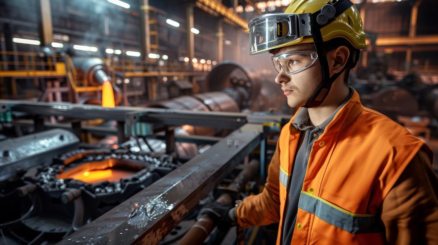 Safety Supervisor in Metallurgical Processes Course