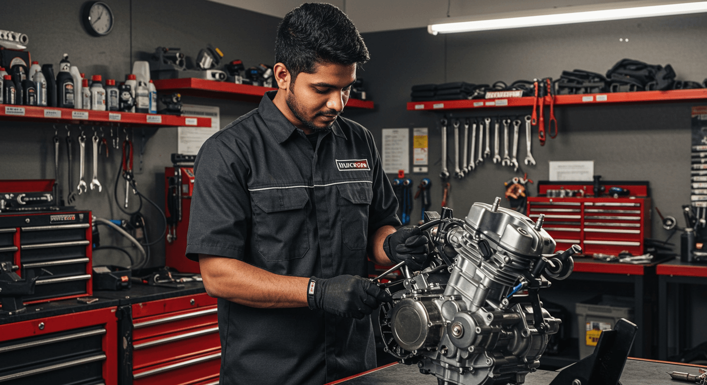 Curso de Técnico en Mantenimiento Preventivo de Motos