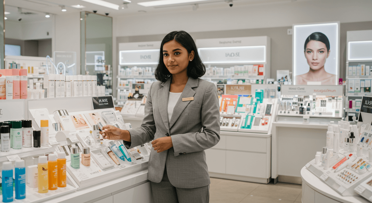 Cosmetic Sales Representative Course