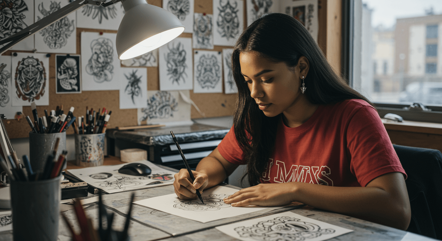 Custom Tattoo Design Course