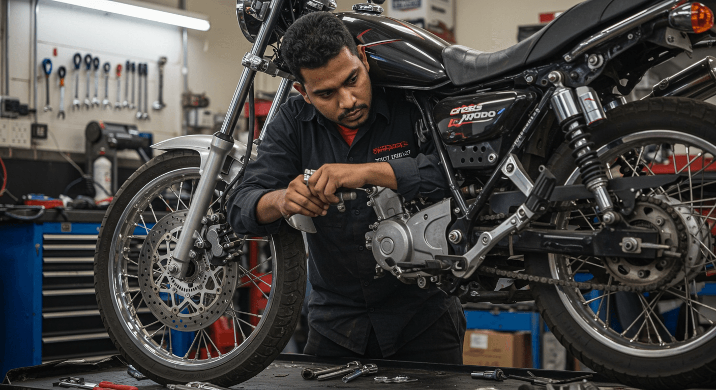 Curso de Mecánico en Sistemas de Frenos de Motos