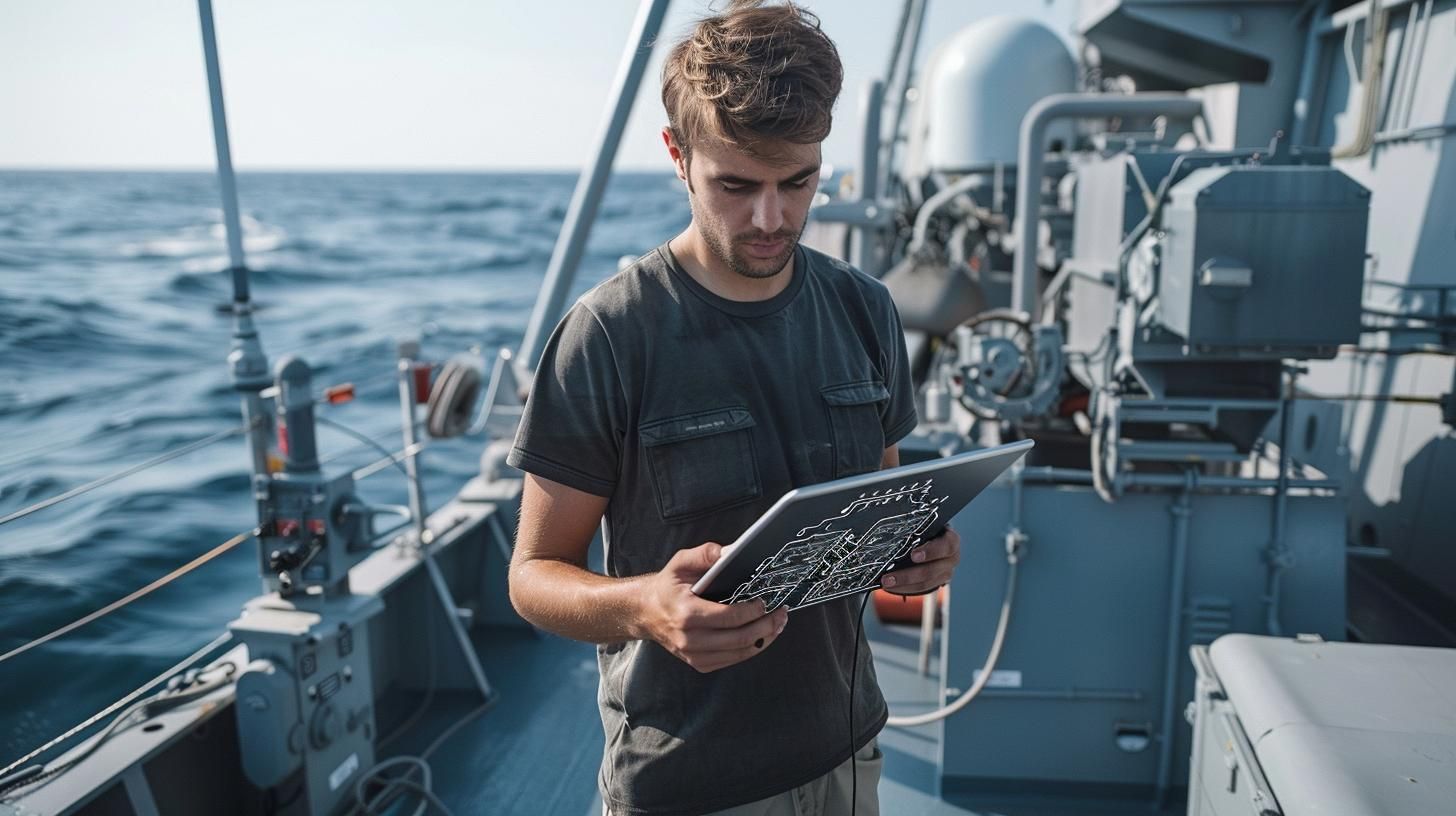 Technician in Naval Electronics Course