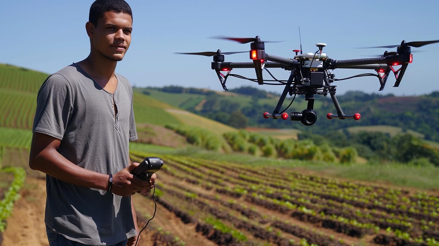 Curso de Pulverização com Drones na Agricultura de Precisão