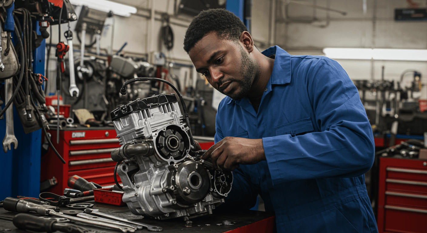 Specialist in Motorcycle Engine Repair Course