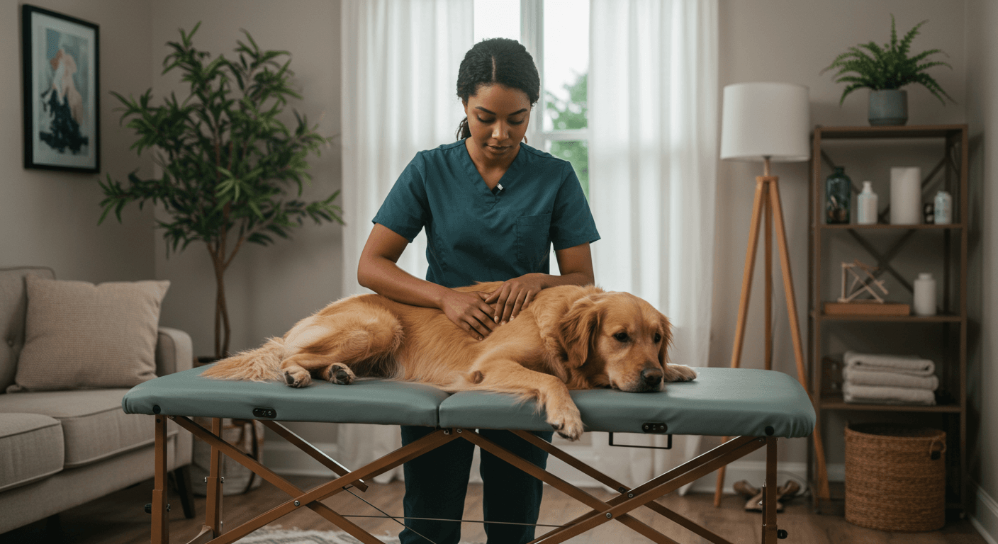 Curso de Massoterapia Canina