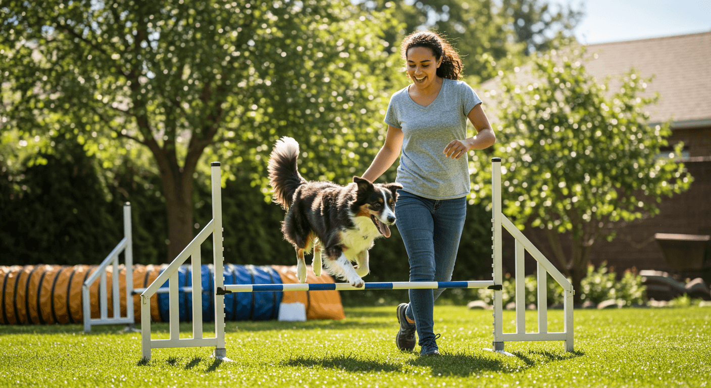 Home Agility Course For Dogs