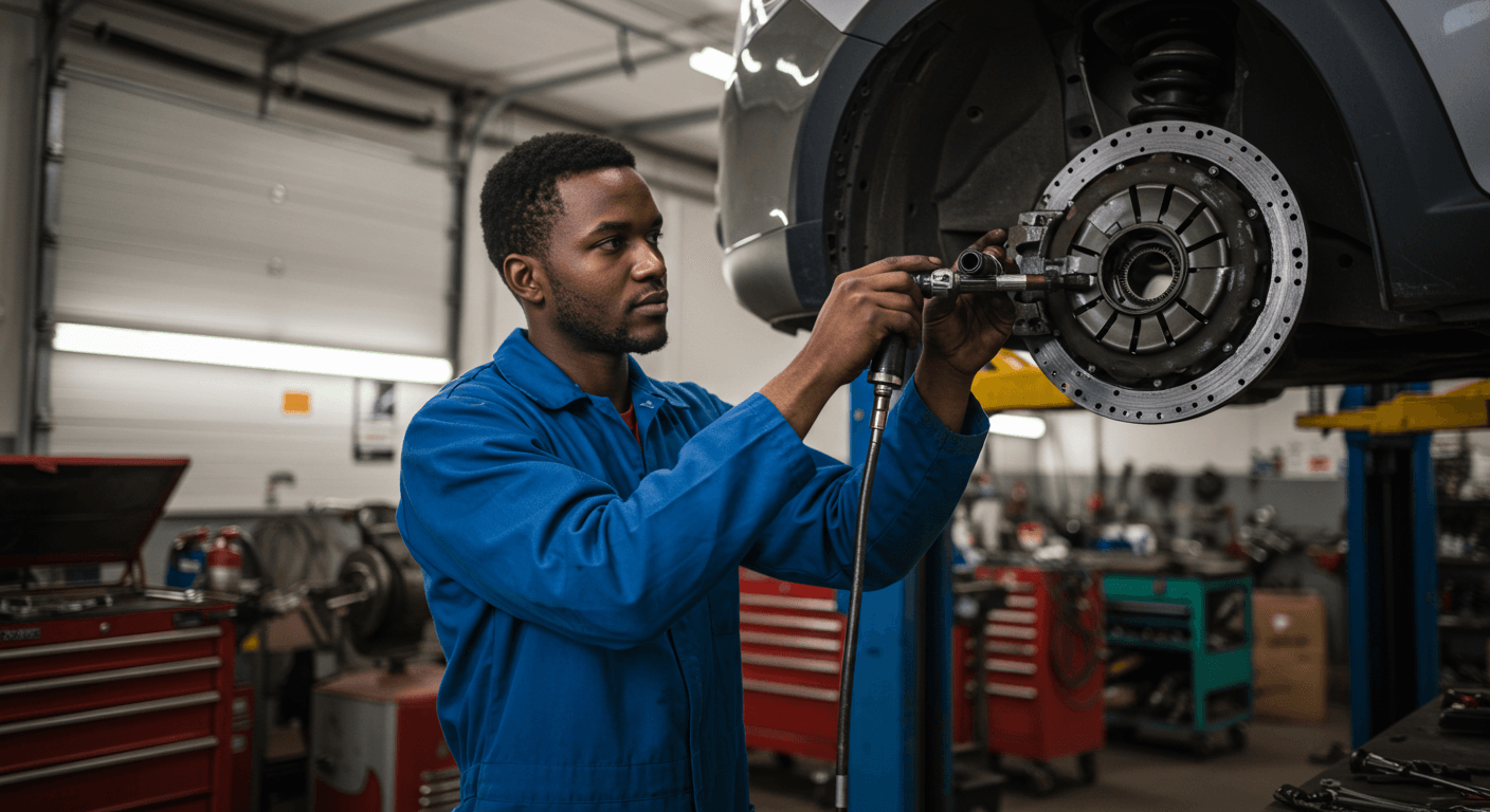 Mechanic in Clutch System Repair Course