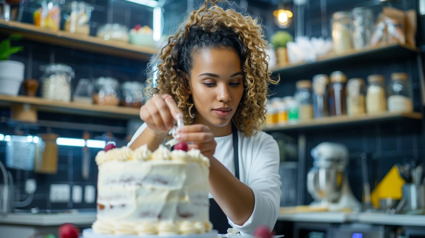 Baker in Gourmet Bakery Course