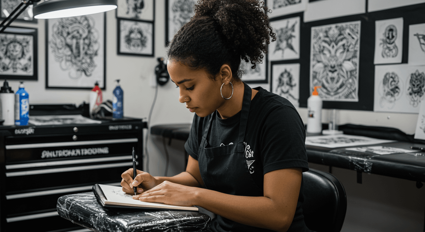Curso de Técnico en Tatuajes en Blanco y Negro